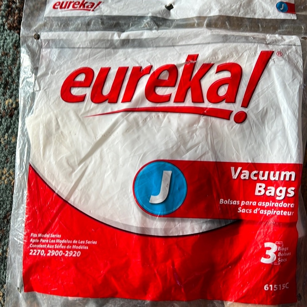 Eureka j vacuum bags